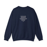 Like Water Crewneck Sweatshirt — Minimal Sunset Graphic Pullover