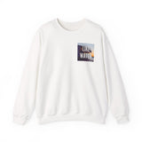 Like Water Crewneck Sweatshirt — Minimal Sunset Graphic Pullover