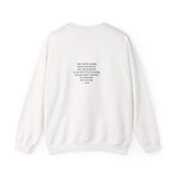 Like Water Crewneck Sweatshirt — Minimal Sunset Graphic Pullover
